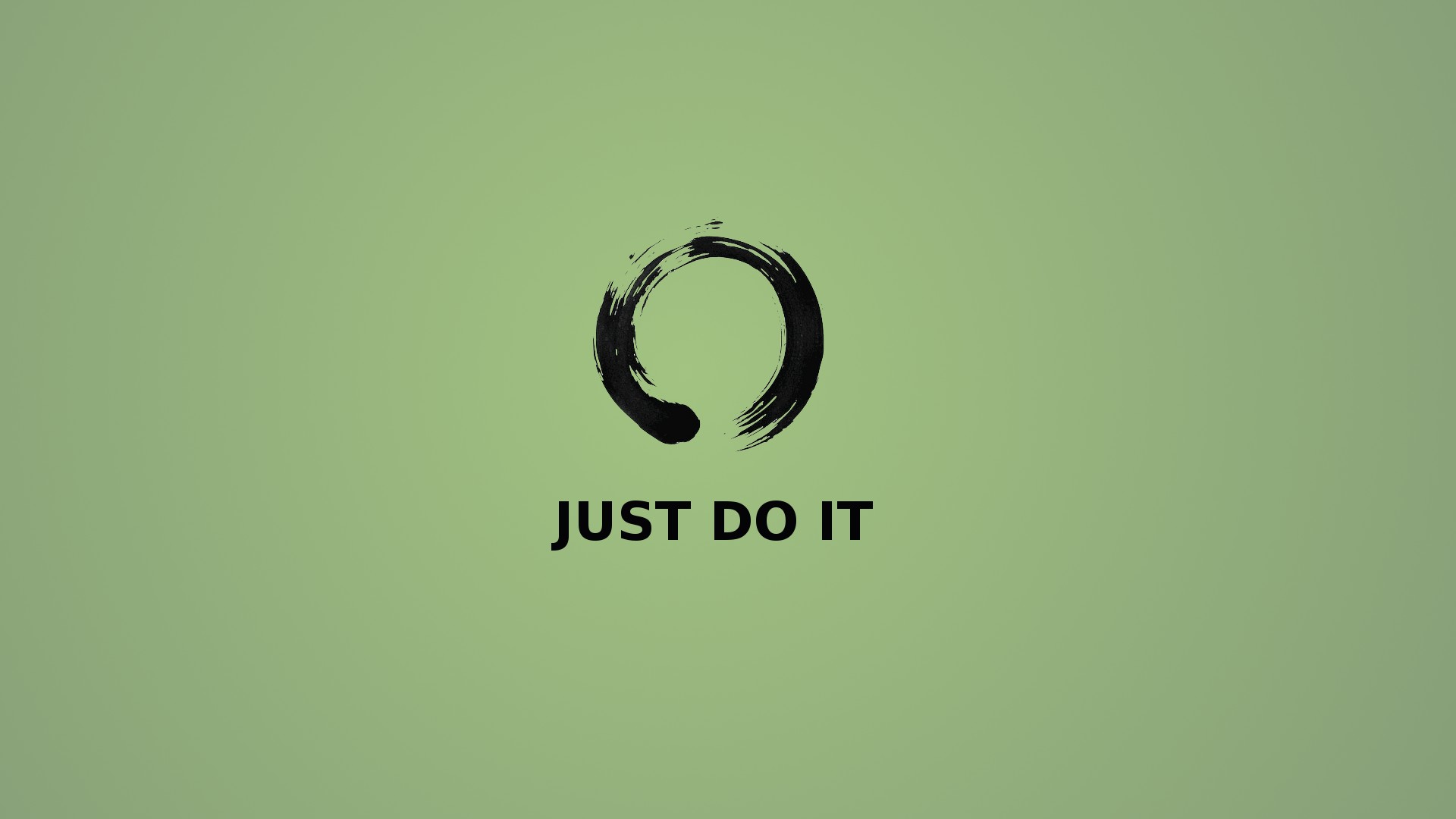 zen, Motivational, Just Do It. Wallpaper