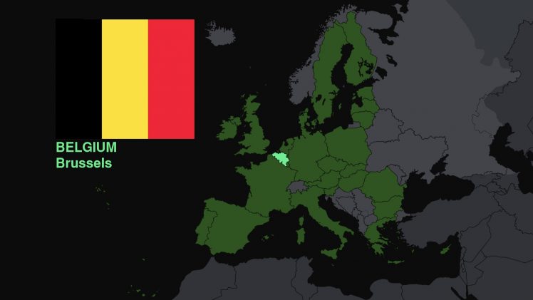 flag, Belgium, Europe, Map HD Wallpaper Desktop Background