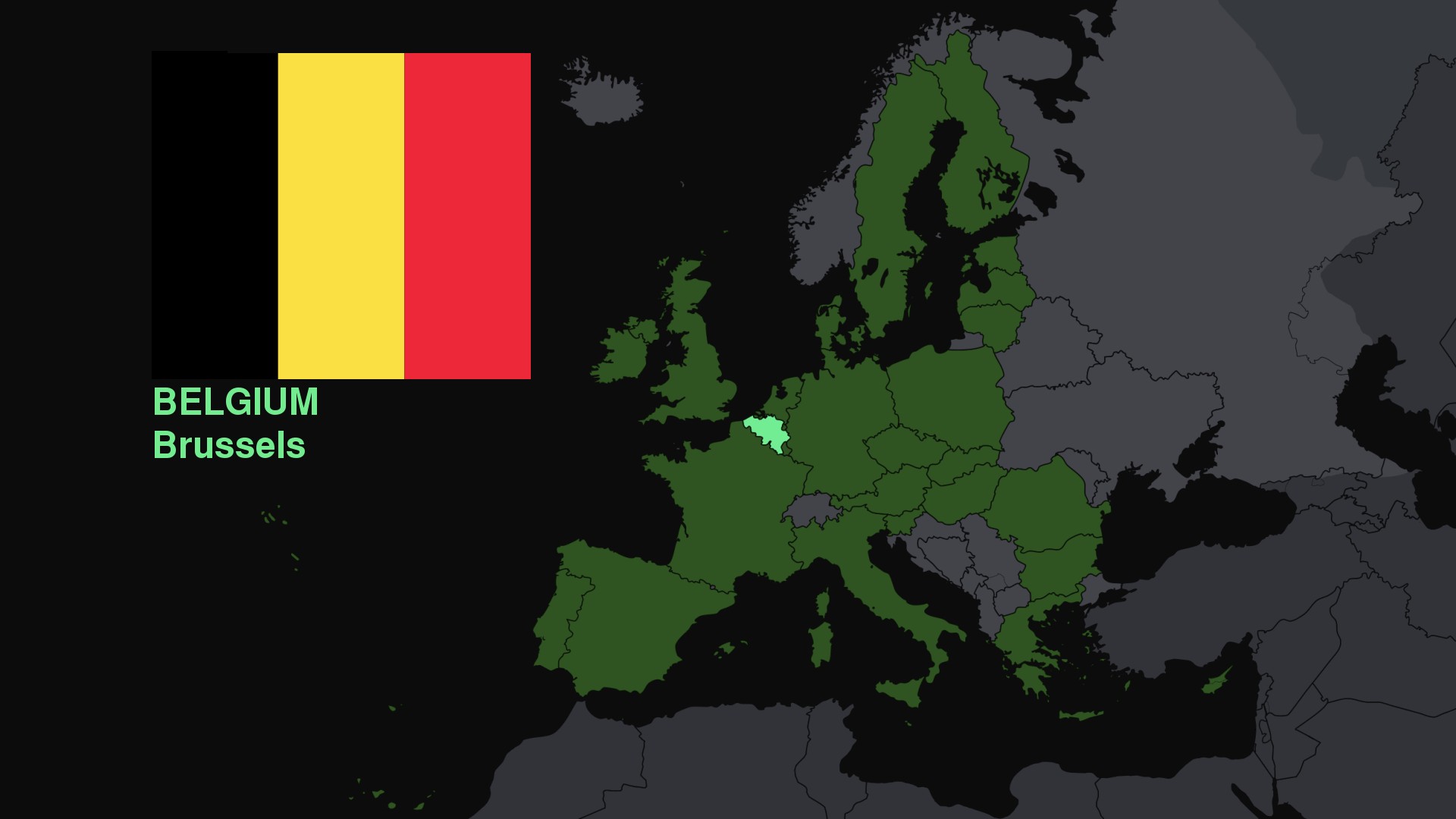 flag, Belgium, Europe, Map Wallpaper