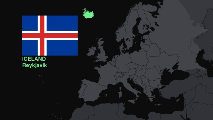 flag, Iceland, Europe, Map HD Wallpaper Desktop Background