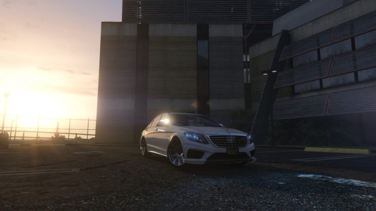 Grand Theft Auto V, Sunlight, Mercedes Benz HD Wallpaper Desktop Background