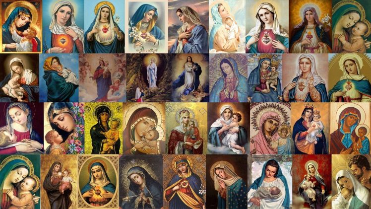 Virgin Mary, Christianity, Jesus Christ, Religion HD Wallpaper Desktop Background