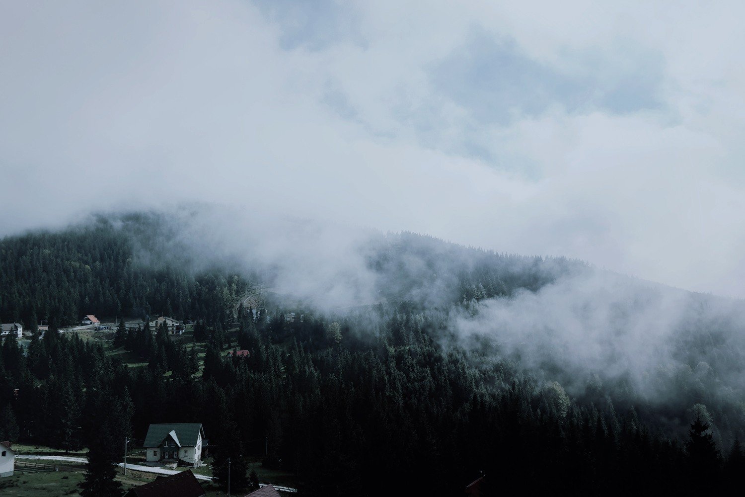 mountains, House Wallpaper