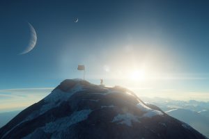 science fiction, Star Citizen, PC gaming, Video games, Mountains