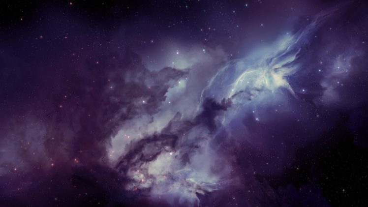 universe, Purple HD Wallpaper Desktop Background