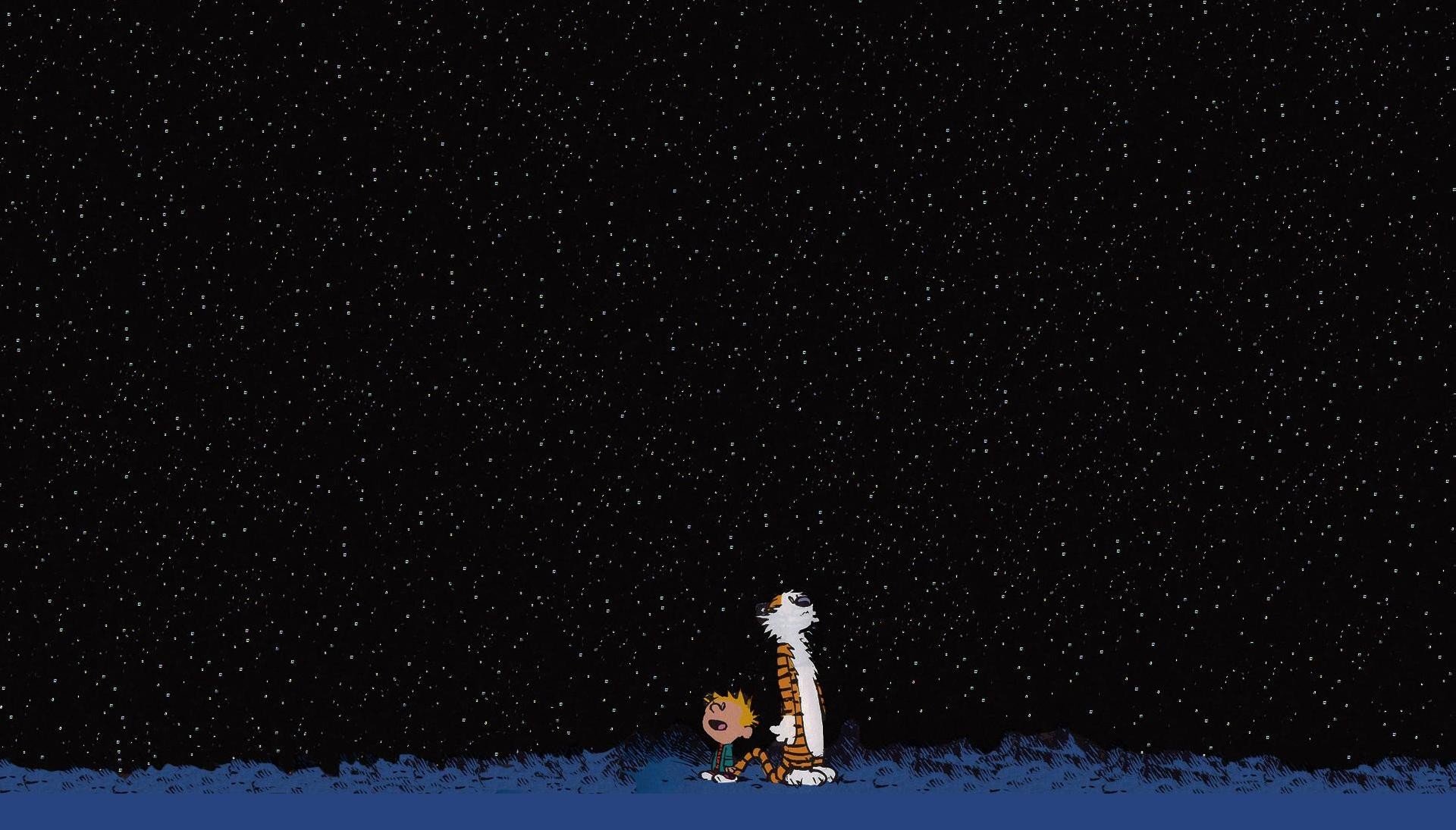 Calvin and Hobbes, Cartoon Wallpaper