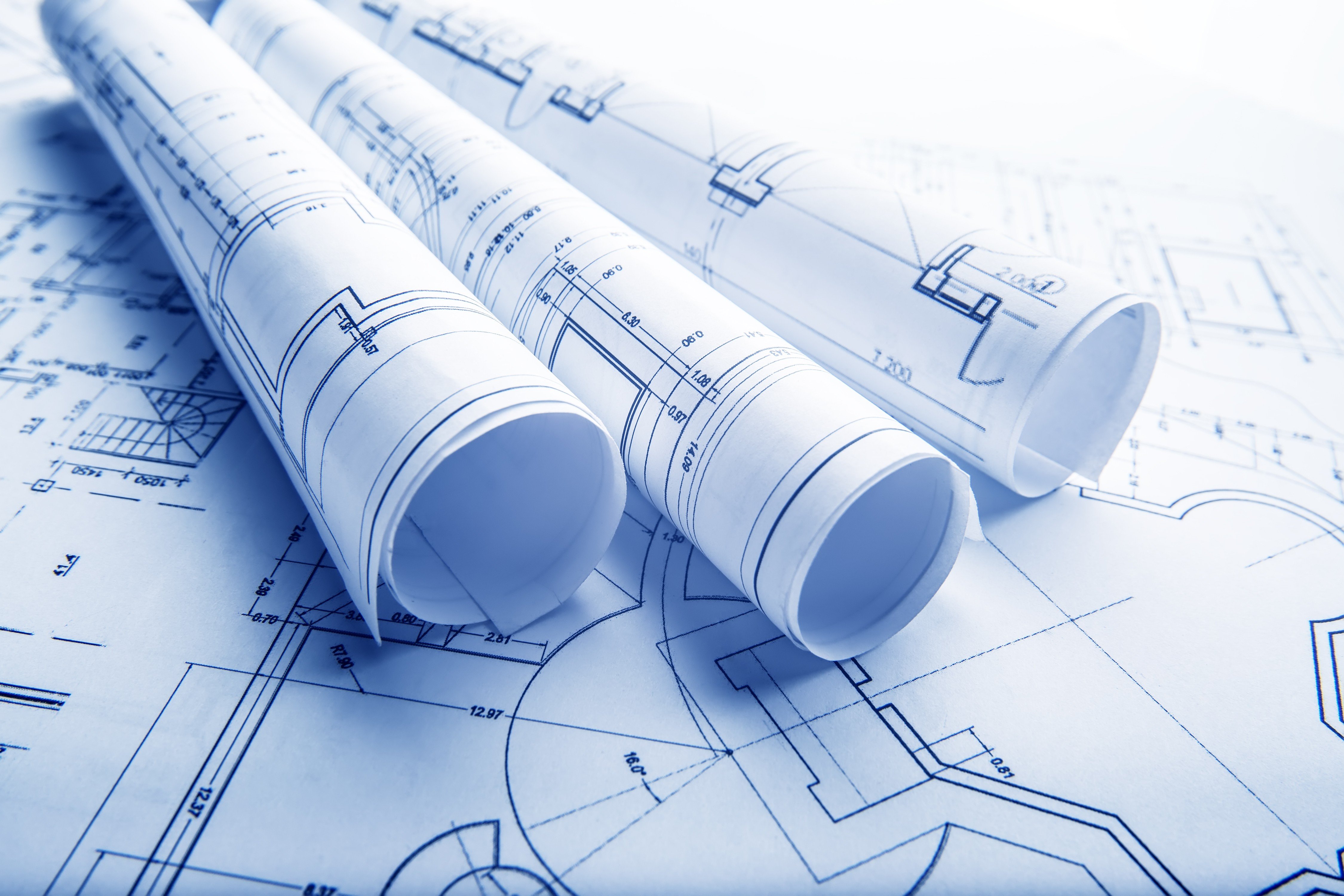 construction blueprint wallpaper