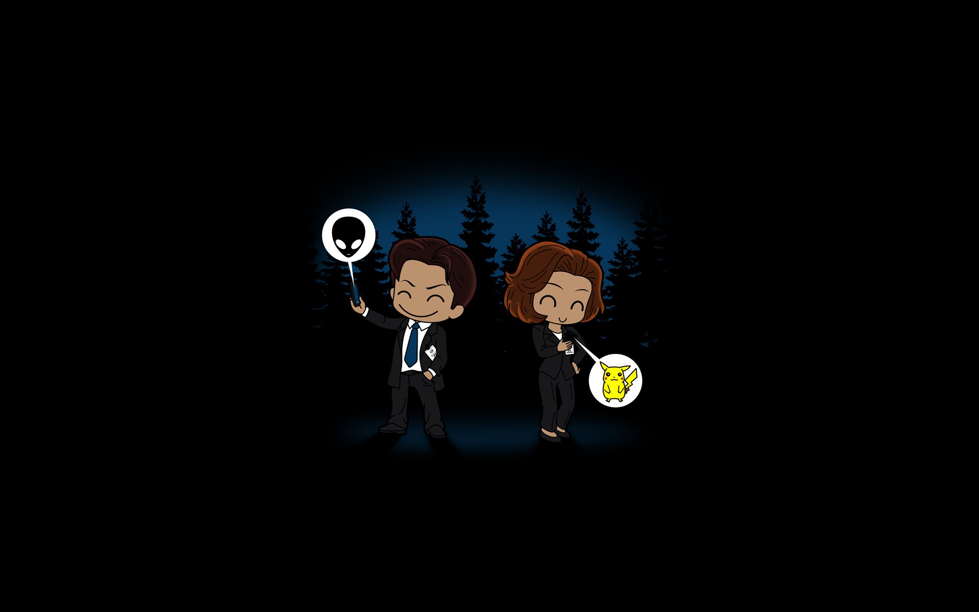 The X Files, Pokémon Wallpaper