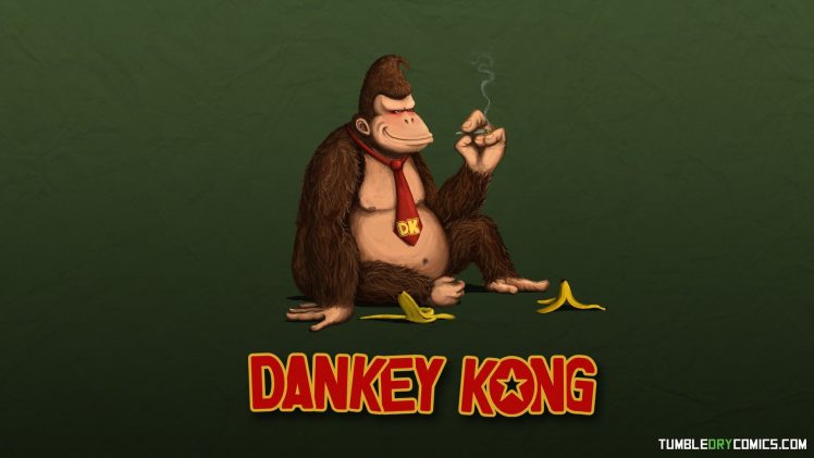 Donkey Kong, Cannabis HD Wallpaper Desktop Background