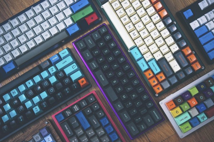mechanical keyboard, Keyboards HD Wallpaper Desktop Background