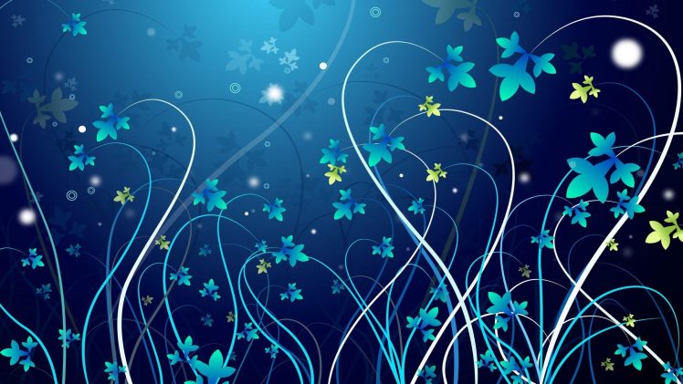 floral, Vector, Vector art HD Wallpaper Desktop Background
