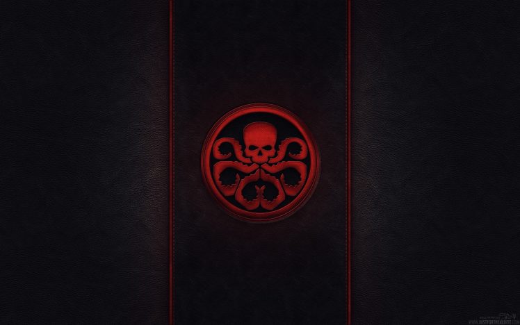 Captain America, Logo, Hydra HD Wallpaper Desktop Background