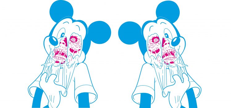 Mickey Mouse, Creepy, Swaggy, Zombies HD Wallpaper Desktop Background
