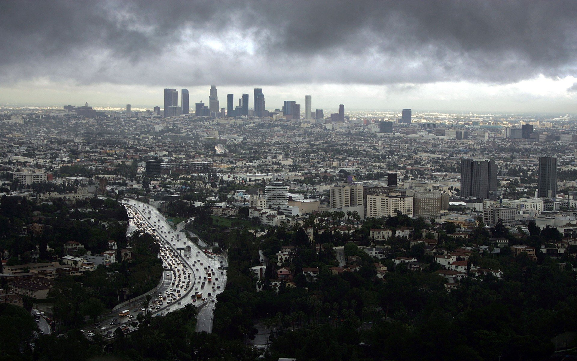 cityscape, Los Angeles Wallpaper
