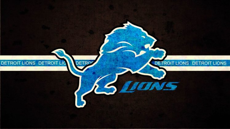 Detroit Lions, American football, NFL, Logo HD Wallpaper Desktop Background