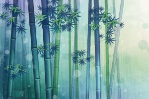 bamboo, Watercolor