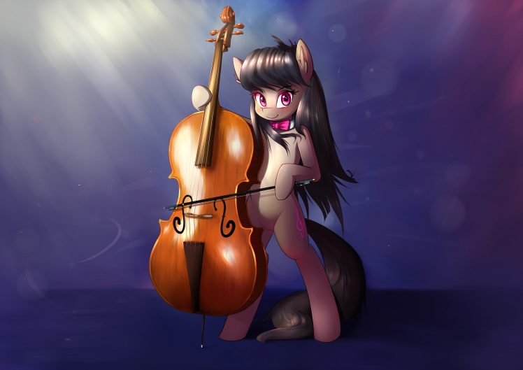 Octavia, My Little Pony, Mlp: fim, Violin HD Wallpaper Desktop Background