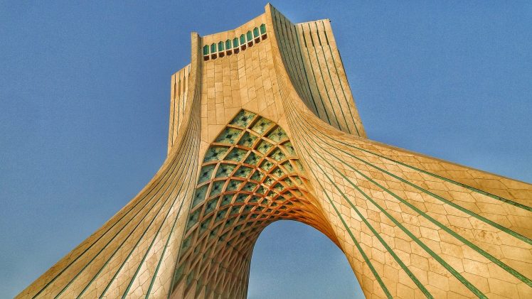 tower, Iran, Tehran, Azadi Square, Old building, HDR HD Wallpaper Desktop Background