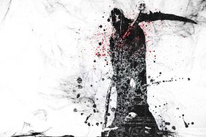 Grim Reaper, Death, Ink wash paintings