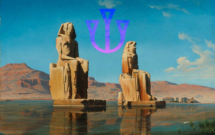 Egypt, Gods of Egypt, Logo, Digital vandalism HD Wallpaper Desktop Background