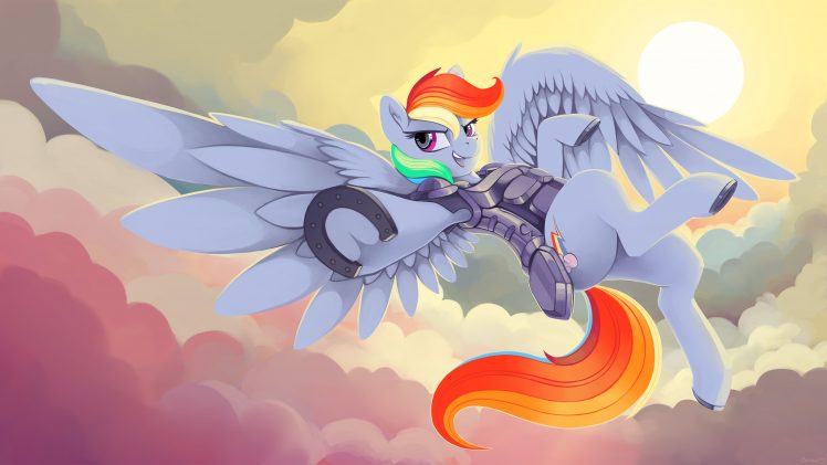Rainbow Dash, My Little Pony, Mlp: fim, Armor HD Wallpaper Desktop Background