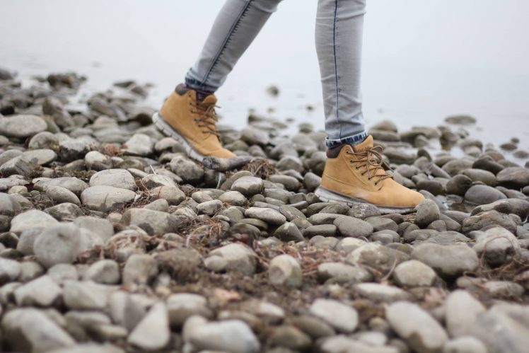 photography, Rocks, Shoes HD Wallpaper Desktop Background