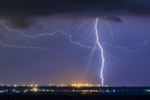 lightning, Novosibirsk