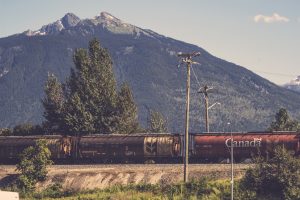 train, Railway, Mountains, Trees