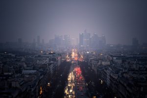 cityscape, Mist, Paris, France