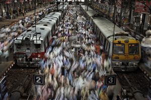 railway, Train station, Public, Pantograph, Mumbai, India