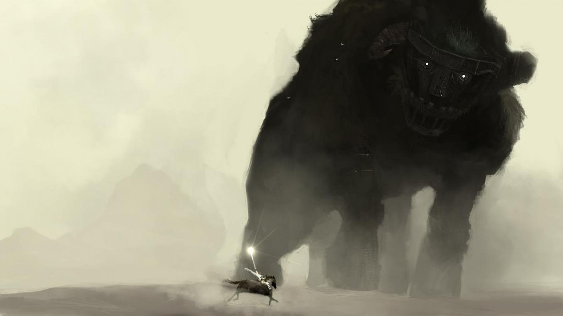 Shadow of the Colossus,  Wander and the Colossus, Wander Wallpaper