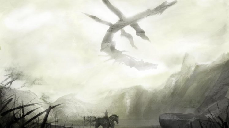 Shadow of the Colossus,  Wander and the Colossus, Wander HD Wallpaper Desktop Background