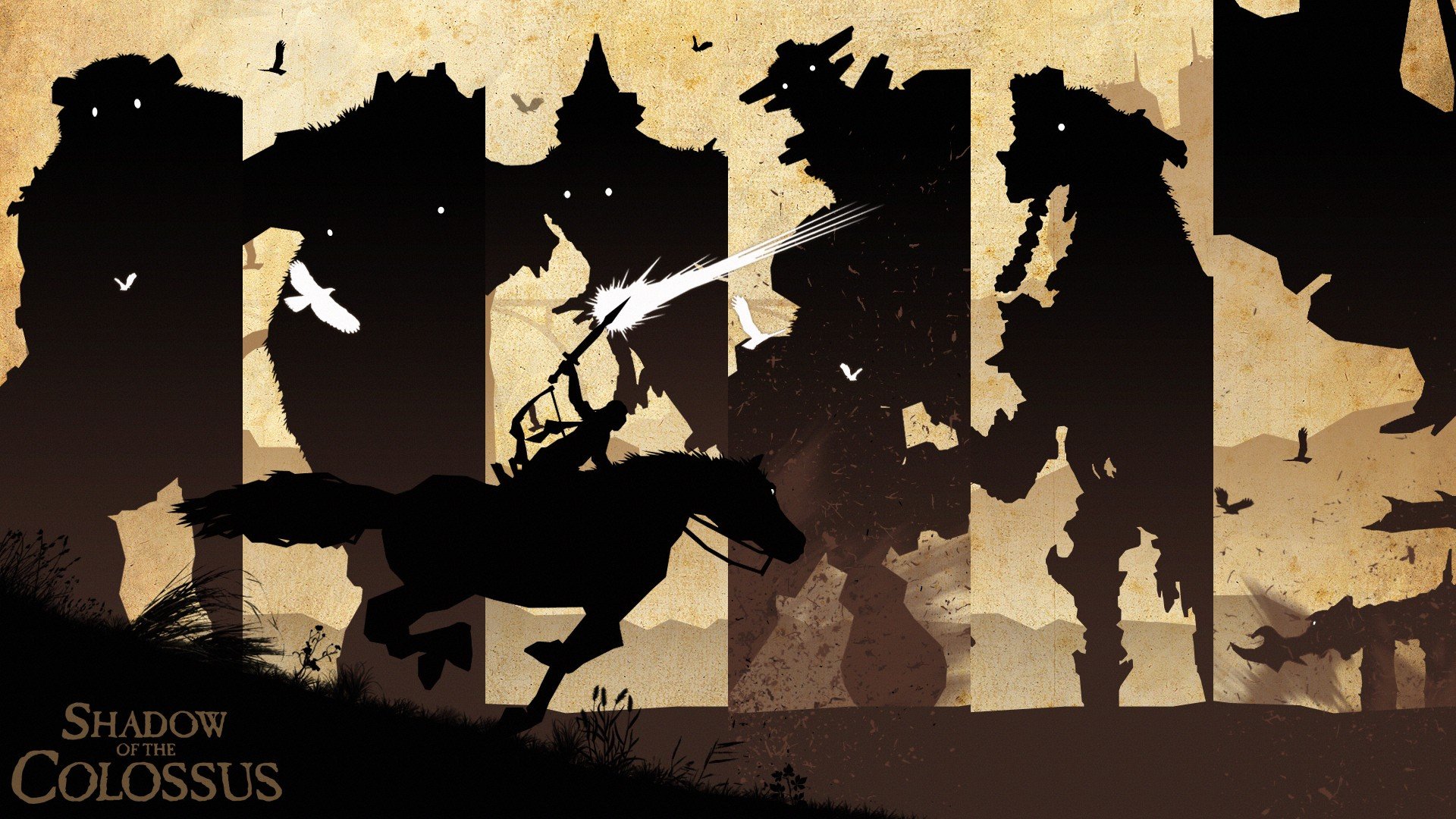 Shadow of the Colossus,  Wander and the Colossus, Wander Wallpaper