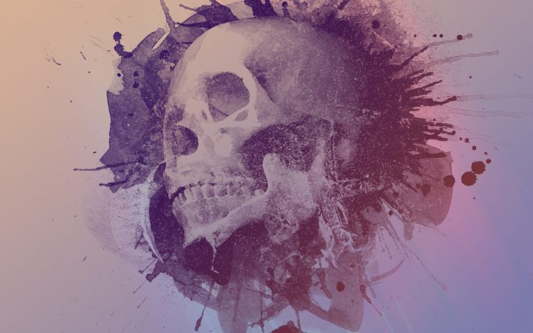 skull, Abstract, Artwork HD Wallpaper Desktop Background