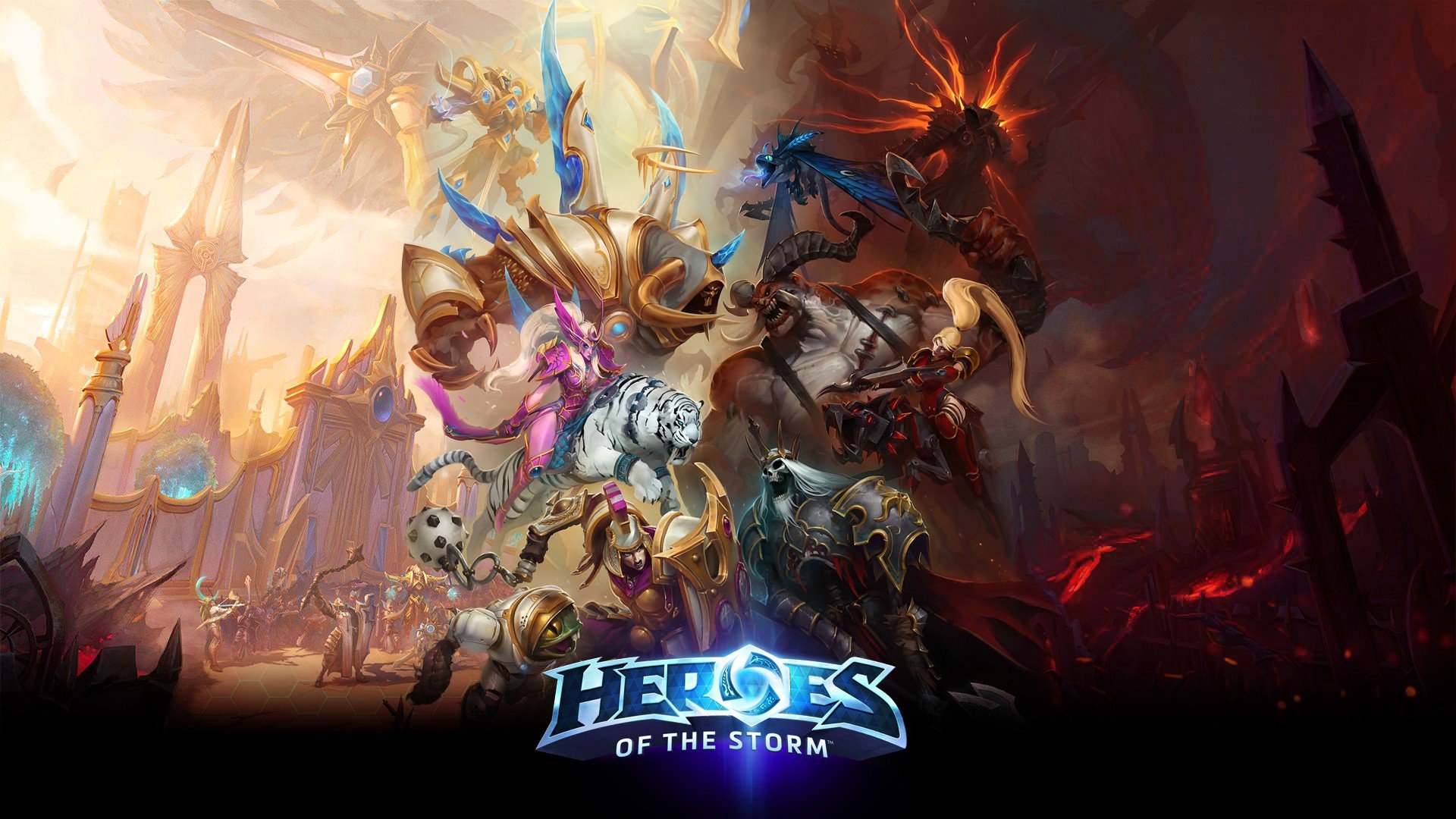 heroes of the storm, Diablo III, Blizzard Entertainment Wallpaper