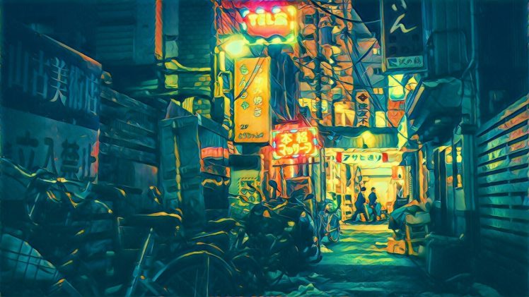 Tokyo, Filter, Photography HD Wallpaper Desktop Background