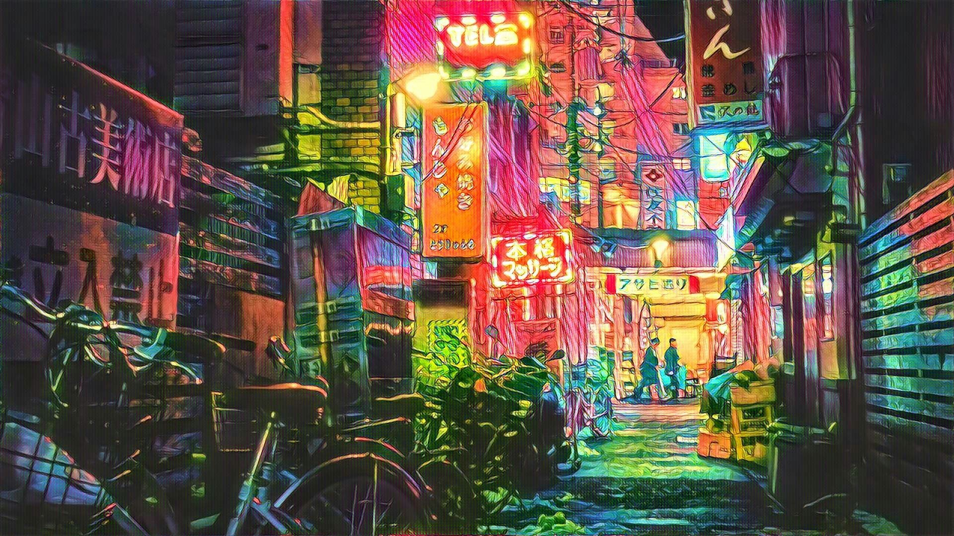 Tokyo, Filter, Photography Wallpaper