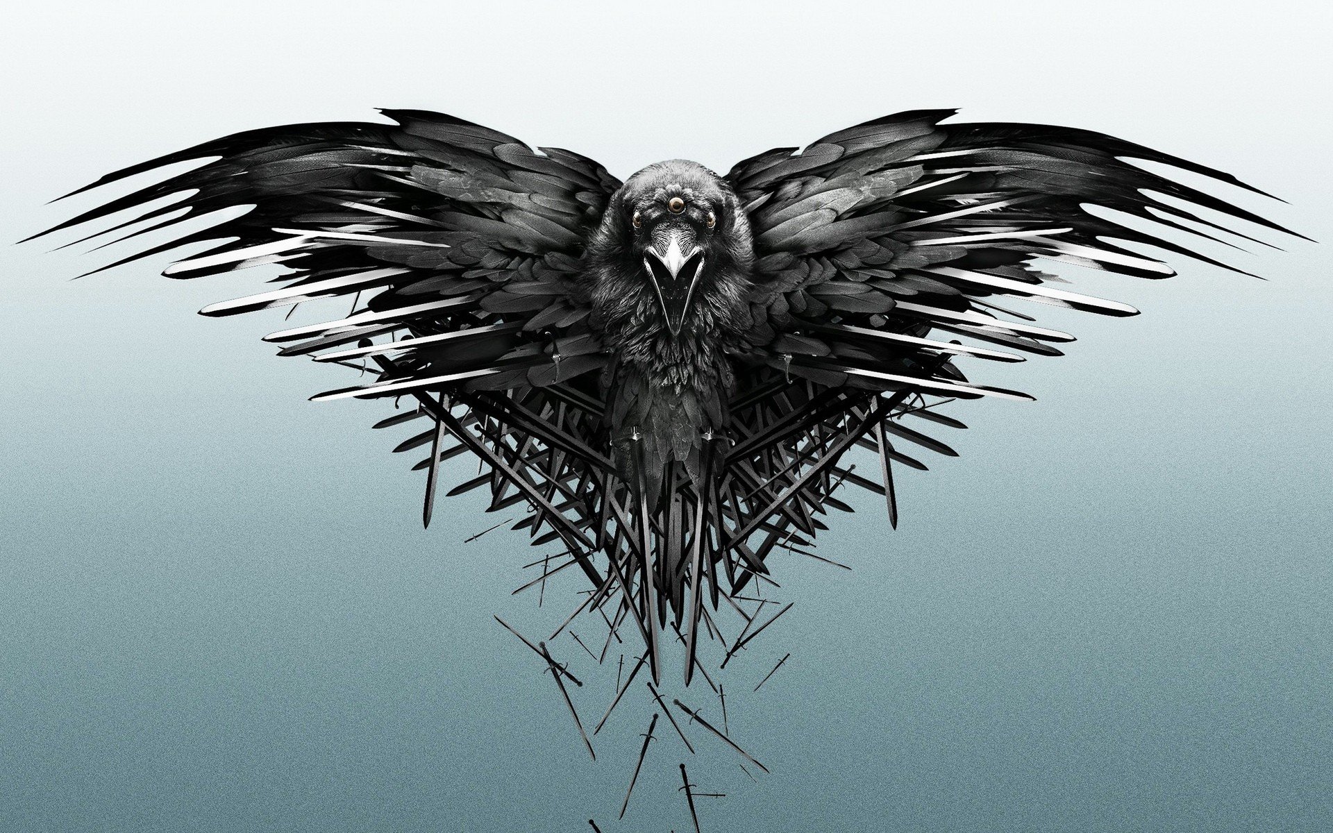 Game of Thrones, Raven, Digital art Wallpaper