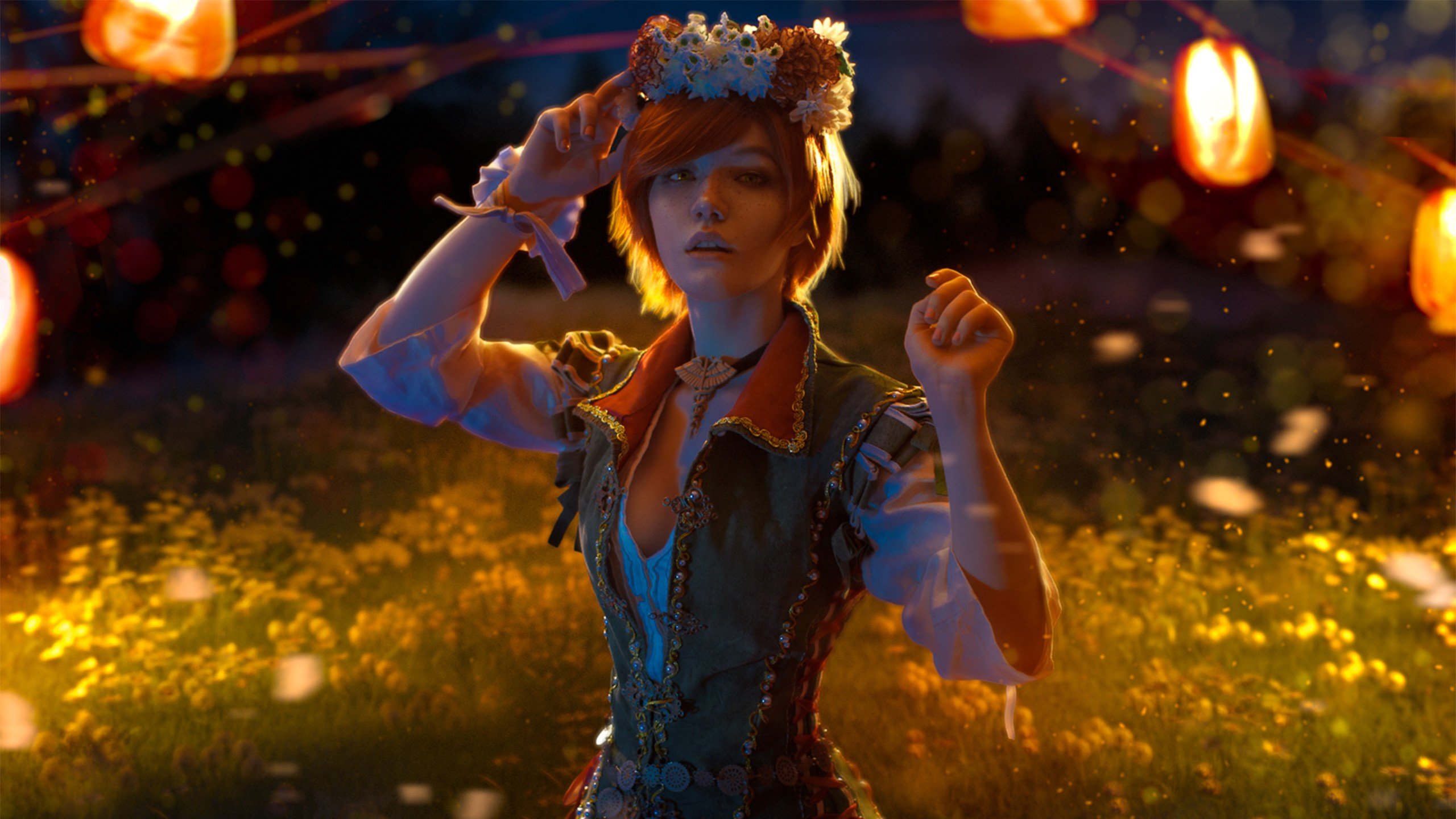women, The Witcher, The Witcher 3: Wild Hunt, Shani Wallpaper