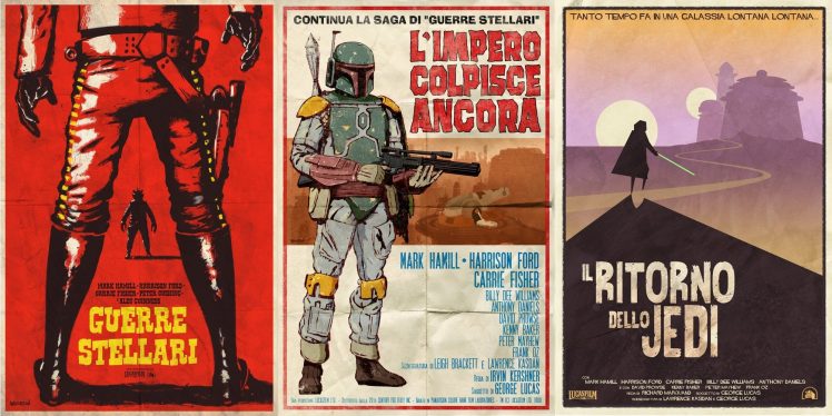 Star Wars, Western, Poster, Movie poster HD Wallpaper Desktop Background