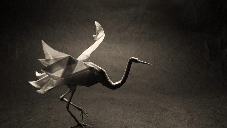 cranes, Origami, Animals, Paper, Nature HD Wallpaper Desktop Background