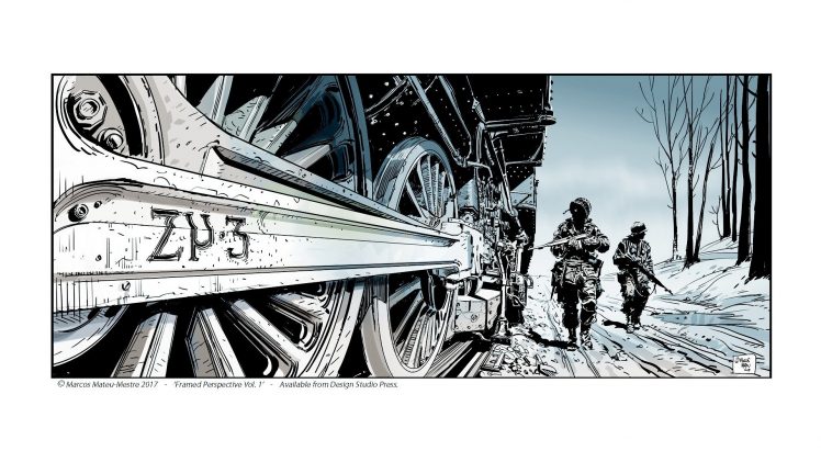soldier, Artwork, Train, Snow, Vehicle HD Wallpaper Desktop Background