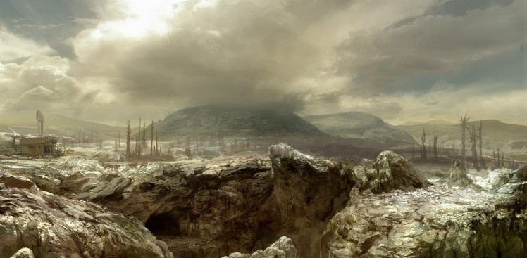 Fallout 3, Video games, Artwork, Fallout, Wasteland HD Wallpaper Desktop Background