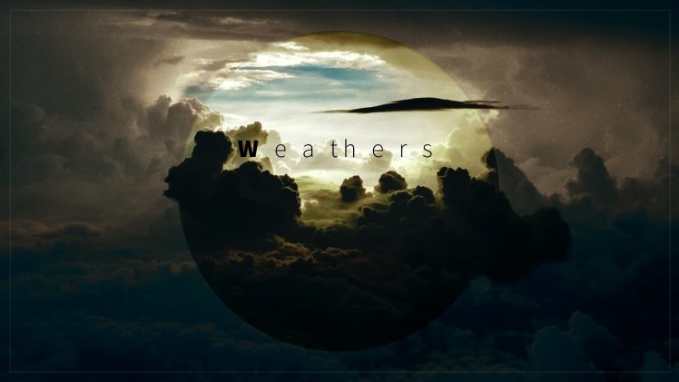 sky, Clouds, Summer, Spring, Winter, Fall, Typography HD Wallpaper Desktop Background