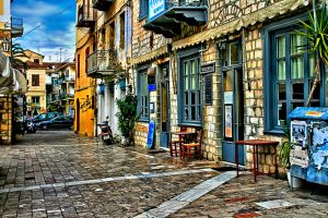 Nafplio, Greece, Street view, City, Street, Urban