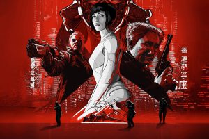 Scarlett Johansson, Ghost in the Shell, Kusanagi Motoko, Batou, Movies