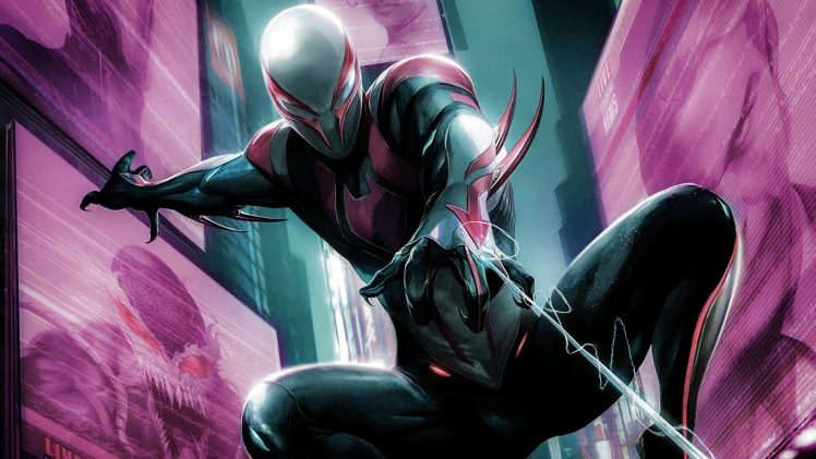 Miguel OHara, Spider Man 2099, Marvel Comics, Spider Man HD Wallpaper Desktop Background