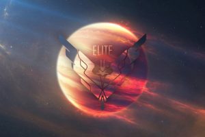 Elite, Video games, Space, Planet, Logo, Stars