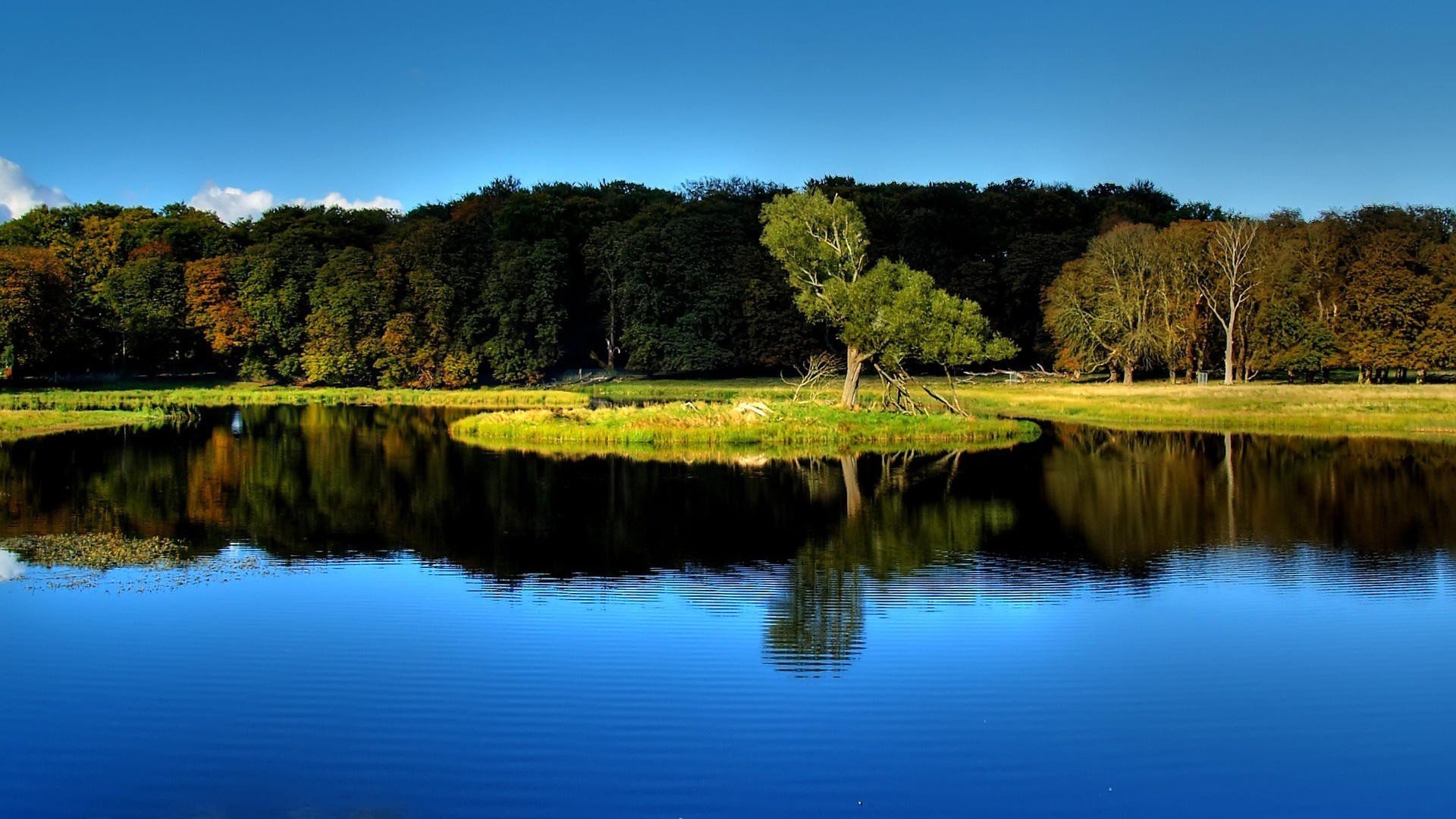water, Landscape Wallpaper