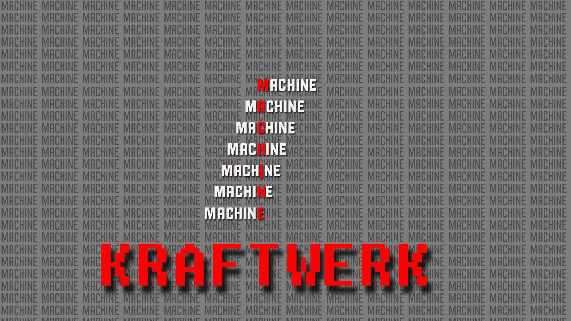 Kraftwerk, The Man Machine Wallpaper